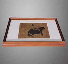 盘山书画装裱配框服务案例